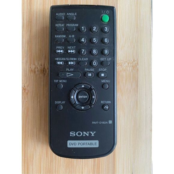 Sony RMT-D182A Remote Control For Portable DVD Players - Picture 2 of 5